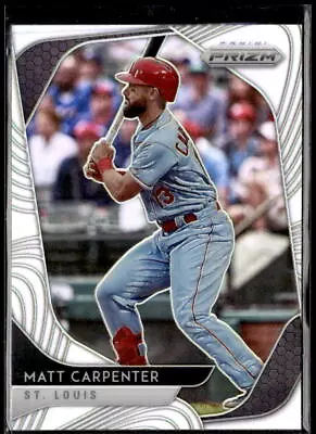 2020 Panini Prizm White Wave Prizm #157 Matt Carpenter • $1.49