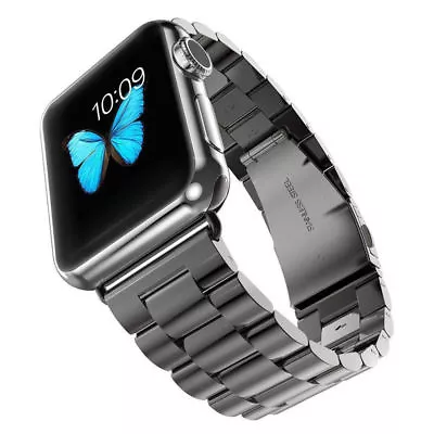 $18.99 • Buy Watch Band Stainless Steel Strap For Apple Watch Series 8 7 6 5 4 3 2 Se Ultra