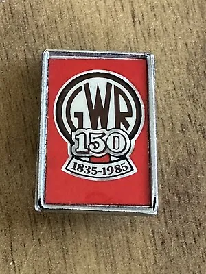 £2.50 • Buy Great Western Railways GWR 150 Years Insert Badge
