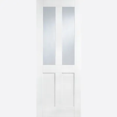 Internal 4 Panel White  Door Glazed Fire Door FD30 Standard (REF13) Brand New • £99.99