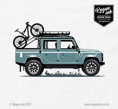 Land Rover Defender 110 Double Cab Urban T-Shirt NEW • £19.99