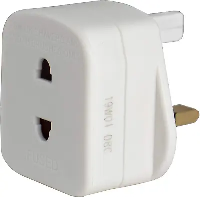 Masterplug Shavingadaptor_01 Electric Shaver Adaptor 50 X 48 X 46 Mm White • £4.59