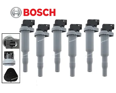 Bosch Ignition Coil W/ Connector 6pcs OEM For BMW 3.0L 1 2 3 4 5 6 7 X1 X3 X5 • $182.54