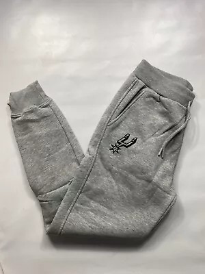 £16.62 • Buy San Antonio Spurs NBA Joggers Pants (Size M) Mens Basketball Bottoms Grey