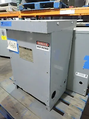 Jefferson Electric Transformer 30 KVA 3 Phase 480-208y/120v 223-3194 T460 • $500