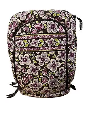 Vera Bradley Quilted Plum Petals Campus Tech Laptop Backpack  • $25