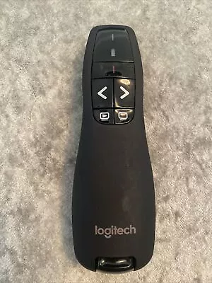 Logitech R-r0008 Wireless R400 Presentation Remote Clicker W Laser Pointer • £10