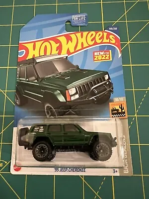 2022 Hot Wheels ‘95 Jeep Cherokee Baja Blazers 10/10 Green Variant New For 2022 • $9.84