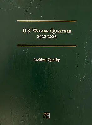 Littleton Coin Folder American Women Quarters Date Set 2022-2025 Album LCF62 New • $9.39
