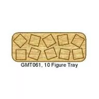 Movement Tray Skirmish Skirmish Tray - 10 Figures 20mm Square Bases Pack New • $7.99