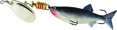 Mepps Comet Mino In-Line Spinner 2-1/2  1/4 Oz Silver Blade W/Shad Mino FT C2M S • $12.44