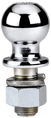 2-5/16  Trailer Hitch Ball 1-1/4  Shank X 2-1/2  Length Chrome Finish 12000 Lbs • $19.99