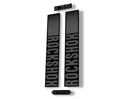 Rock Shox 35 2021 Fork Decal Mountain Bike Cycling Sticker Adhesive Gray • $19.99