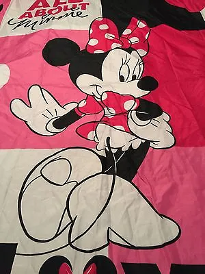 Shower Bathroom Officially Licensed Disney Minnie Mouse Fabric Curtain 72  • $23.99