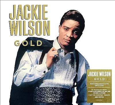 Jackie Wilson : Gold CD Box Set 3 Discs (2019) ***NEW*** FREE Shipping Save £s • £4.88