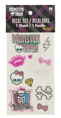 Monster High - Exclusive Monster High Logo Decals - 10 Pack • $11.95