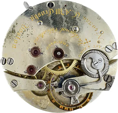 Antique Crosby By Meylan Isochronal Series 14 Hunter Pocket Watch Movement • $390