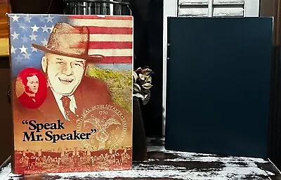  SPEAK MR. SPEAKER  Auto-Biography 3-Signed HC 1st ED 1978 • $60