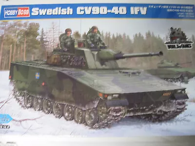 Hobby Boss   1/35   Swedish  CV90-40 IFV  Tank  Model  Kit   NEW!!!!!! • $39.99