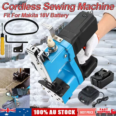 Cordless Automatic Bag Sewing Machine Stitching Closer Battery For Makita 18V • $159.99