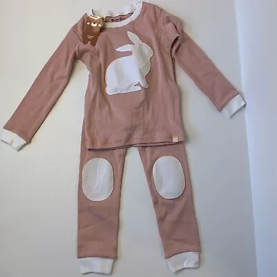 $19.88 • Buy Vaenait  Baby Girls Toddler 3T  100 % Cotton Snug Fit Bunny Sleepwear 2Pcs Pjs