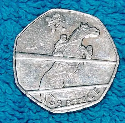 UK 50p Coins  Good Circulated • £4