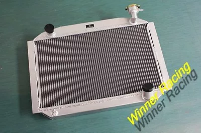 Aluminum Radiator Fit Chevy Corvette 350 V8 M/T 1955-1960 UP TO 700HP 56MM  • $320