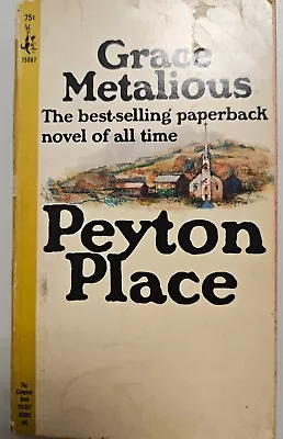 PEYTON PLACE By GRACE METALIOUS 1st PRINTING 1965 RARE VINTAGE PAPERBACK    • $24