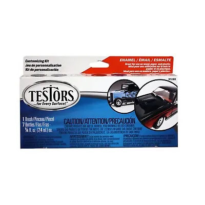 Testors 9119X Testor Corp. Model Car Paint Kit • $9.99