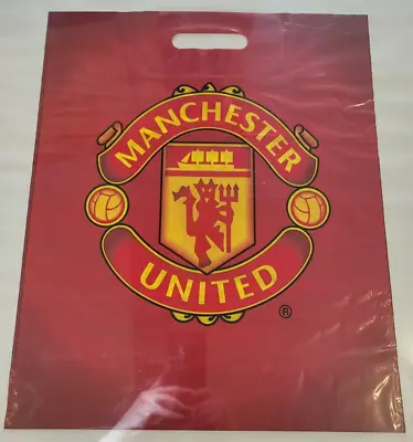 Brand New Unused Manchester United Carrier Bag In Red • £2.99
