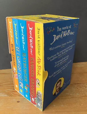David Walliams - Best Boxset Ever - 5 Paperback Books - Set • £8