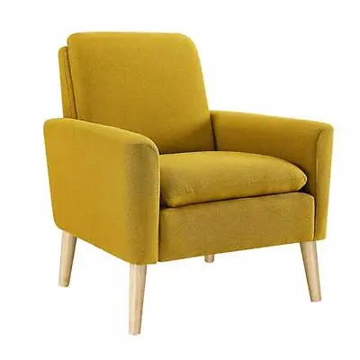 Modern Accent Fabric Chair Single Sofa Comfy Upholstered Arm Chair Living Room • $138.99