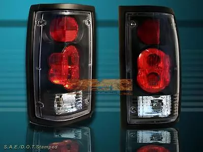 86-93 Mazda B2000 Tail Lights Black Lamps 92 91 90 89  • $80.99