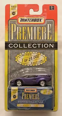 Matchbox Premier Collection/Exotics Collection/Lamborghini Countach/Purple/1997 • $19.99