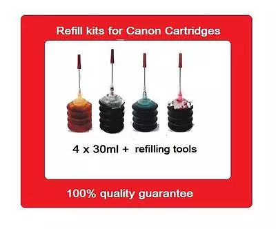 A Set Of Refill Kits For Canon PG-510 PG510 & CL-511 CL511 Ink Cartridges • $18.98