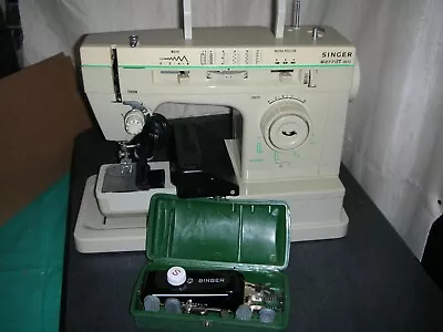 Vintage Singer Merritt 9612 Sewing Machine W Foot Pedal  ~Tested/Working • $79.96