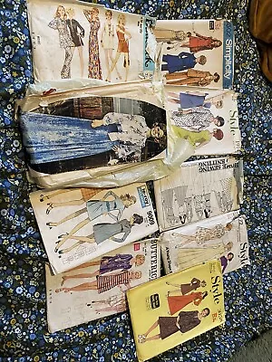 Vintage Sewing Patterns 1960s 1970s Retro L13 • £5.99