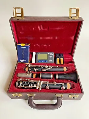Buffet Crampon E11 Bb Wood Clarinet Repadded Serviced Made In Germany + Extras • $899