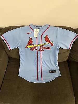 Nike Genuine St. Louis Cardinals MLB Baseball Blue Jersey Men’s Size: Medium • $69.99