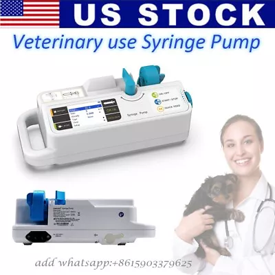 SP950-VET Precise Infusion Syringe Pump Real Time Alarm Veterinary/PET Use • $319