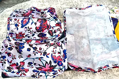 Vera Bradley Packing Cubes Vineyard Floral Set Of 3 NEW WITH TAG • $24