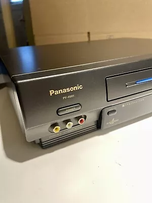 Panasonic PV-4661 VHS Player VCR Video Cassette Recorder - Works - Tested • $58.99