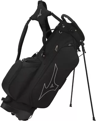 MIZUNO Golf Men's Caddy Bag Tour Stand 9.5 X 47 Inch 2.5kg Black 5LJC2225 • $126.73