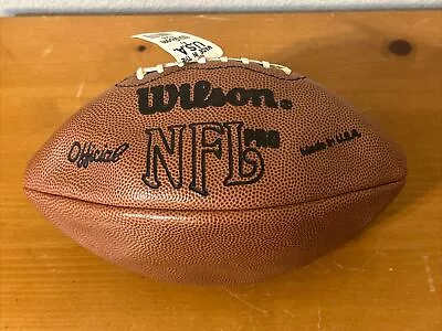 Vintage WILSON NFL Pro Leather Football Made In USA New With Tag- Don’t Hold Air • $39.99