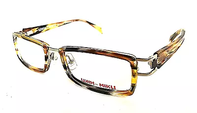 New Mikli By ALAIN MIKLI ML1422 Havana 53mm 53-17-135 Women's Eyeglasses Frame Z • $46.99