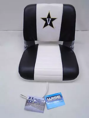 Wise Wd135u-van High Back Molded Folding Seat Ncaa Vanderbilt Commodores Boat • $59.46