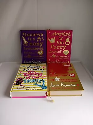 Book Bundle : Louise Rennison X 4 (Teen Fiction) • £10