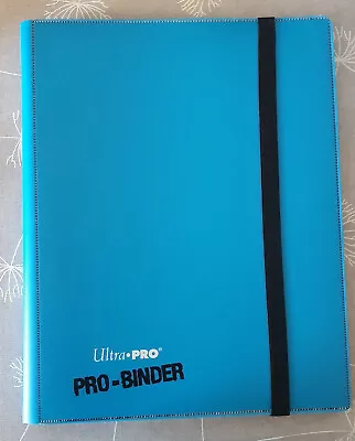 Ultra PRO PRO-Binder 9-pocket 360 Cards SKY BLUE [Pokemon/MTG/Yu-Gi-Oh!] • £12.95