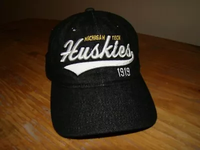 NCAA Michigan Tech Huskies Hockey Golfing Hat Cap By CCM Equipment - EUC • $11.99