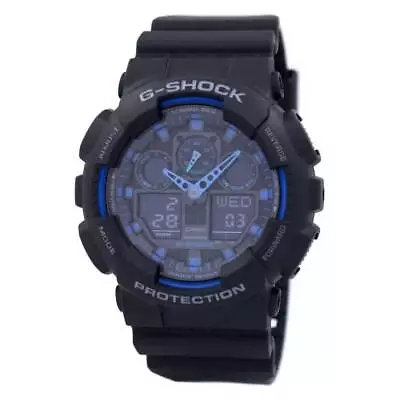 Casio G-Shock World Time Alarm GA-100-1A2 GA-100 Men's Watch • $164.99